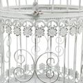 Floristik24 Decorazione primaverile, gabbia per uccelli da appendere, decorazione in metallo, vintage, decorazione per matrimoni 28,5 cm