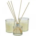 Floristik24 Set regalo candele profumate profumate per ambienti in un bicchiere al profumo di vaniglia