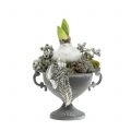 Floristik24 Frutta eucalipto cerato bianco 250g