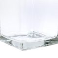 Floristik24 Cubi di vetro trasparenti 8 cm x 8 cm x 8 cm 6 pezzi