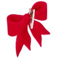 Fiocco decorativo rosso con