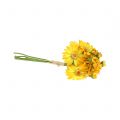Floristik24 Margherite in bouquet giallo 33cm 6 pezzi