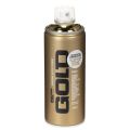 Floristik24 Vernice spray decorativa effetto cromo oro, Montana, bombolette da 400 ml