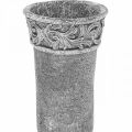 Floristik24 Ornamenti funerari Fiori in lutto Vaso funerario con picchetto L24cm
