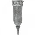 Floristik24 Ornamenti funerari Fiori in lutto Vaso funerario con picchetto L24cm