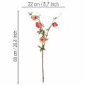 Ramo artificiale di melograno, ideale come decorazione da tavola con frutti, 68 cm. | Floristik24.it