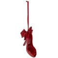 Floristik24 Scarpa decorativa da appendere con fiocco, 10 cm
