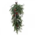 Floristik24 Rami decorativi rami natalizi artificiali da appendere 60 cm