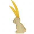 Floristik24 Orecchio lungo coniglio Figura da decorare 15 cm 6 pezzi