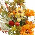 Floristik24 Mazzo di fiori arancio autunnale 40 cm