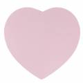 Floristik24 Fioriera cuore rosa Ø18/20cm set da 2