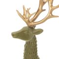 Statuetta decorativa di cervo
