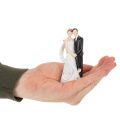 Statuetta nuziale degli sposi, 10,5 cm | Floristik24.it