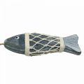 Floristik24 Deco pesce in legno, pesce decorativo per appendere 16,5 cm