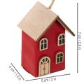 Set di decorazioni da appendere per la casa, stile scandinavo, 7 cm, 6 pezzi | Floristik24.it