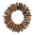 Floristik24 Ghirlanda in legno corteccia di betulla ghirlanda naturale ghirlanda decorativa naturale Ø30cm