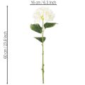 Ortensia artificiale a stelo lungo, fiore artificiale da 60 cm | Floristik24.it