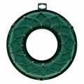 Floristik24 OASIS® IDEAL anello universale corona floreale in schiuma verde H4cm Ø18,5cm 5 pezzi