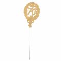 Floristik24 Settantesimo anniversario, 12 cm, 10 pezzi