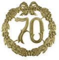 Floristik24 Anniversario numero 70 in oro