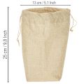 Borsa di juta 13,5×11 cm H25 cm | Floristik24.it