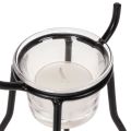 Portacandele a forma di renna con lumino in vetro, 28 cm | Floristik24.it