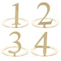 Floristik24 Set di 4 candele a cono per corona d'Avvento, 3 cm.
