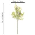 Ramo di conifera artificiale con pigne, decorazione artificiale da tavolo, 39 cm, 4 pezzi | Floristik24.it