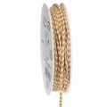 Floristik24 Nastro regalo, cordoncino bicolore, 3 mm, 20 m
