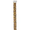 Nastro arricciato, stampa leopardata, nastro regalo per confezioni creative, 10 mm, 100 m | Floristik24.it