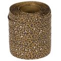 Nastro arricciato, stampa leopardata, nastro regalo per confezioni creative, 10 mm, 100 m | Floristik24.it