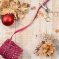 Nastro decorativo, stampa leopardata, rosa, nastro arricciabile per confezioni regalo e lavori creativi, 10 mm, 100 m | Floristik24.it