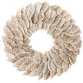 Floristik24 Decorazione per albero a forma di ghirlanda in spugna naturale, 37 cm