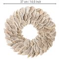 Decorazione per albero a forma di ghirlanda in spugna naturale, 37 cm | Floristik24.it