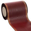 Floristik24 Nastro ghirlanda Nastro decorativo Bordeaux Moiré 125 mm
