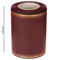 Nastro ghirlanda Nastro decorativo Bordeaux Moiré 125 mm | Floristik24.it