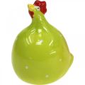 Floristik24 Figura decorativa in ceramica di pollo decorativo Pasqua colorata assortita H6cm 6 pezzi