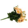 Floristik24 Margherite artificiali bouquet di fiori artificiali Orange Peach 44cm