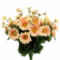 Floristik24 Margherite artificiali bouquet di fiori artificiali Orange Peach 44cm