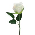 Rose artificiali in mazzo bianche 30 cm 8 pz | Floristik24.it