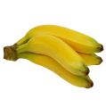 Floristik24 Mazzo di banane artificiali giallo 23 cm