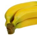 Floristik24 Mazzo di banane artificiali giallo 23 cm