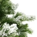 Floristik24 Mini albero di Natale artificiale in un sacco Snowy Ø32cm H55cm
