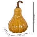 Zucca decorativa per la tavola di Halloween, 18 cm | Floristik24.it
