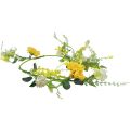 Floristik24 Appendiabiti decorativo fiori artificiali primavera estate giallo bianco 150 cm