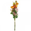 Floristik24 Bouquet artificiale Rose artificiali Fiori di prato 59cm