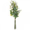 Floristik24 Bouquet artificiale con decorazione di fiori artificiali di eucalipto 48 cm