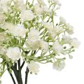 Floristik24 Gypsophila fiori artificiali Gypsophila bianco L30cm 6 pezzi in mazzetto