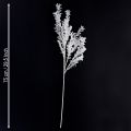 Ramo artificiale decorativo ghiacciato decorazione invernale bianco 78 cm 2 pezzi | Floristik24.it