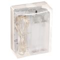 Luci a stringa a LED per interni, alimentate a batteria, luce bianca calda, 30 LED, 3 m, 6 pezzi | Floristik24.it